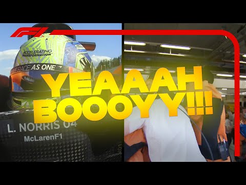 Lando Norris And McLaren Celebrate Podium | 2020 Austrian Grand Prix