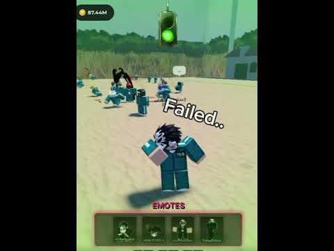 Ink game powerful emotes #emote #squidgame #inkgame #roblox