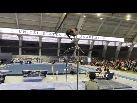 Nicolas Kuebler Horizontal Bar - at Navy-Air Force 230311
