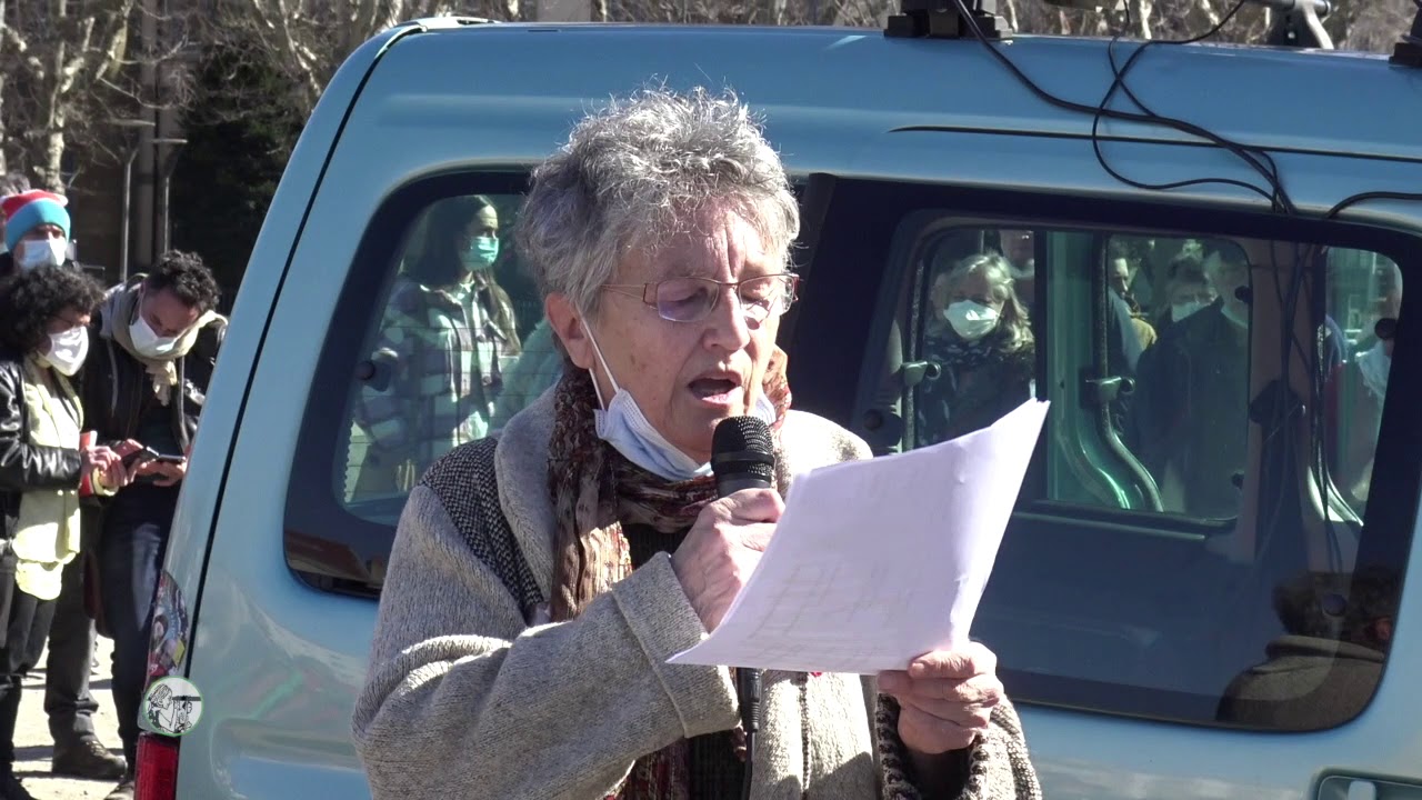 Mercredi 17 f&eacute;vrier, pour Madama au Puy-en-Velay, intervention de RESF43