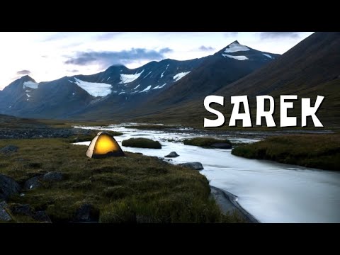Sarek classic - solo hiking from Ritsem to Saltoluokta [4k with Maps - English subtitles]