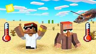 Download lagu Surviving Helicopter Crash in Desert in Minecraft.. mp3