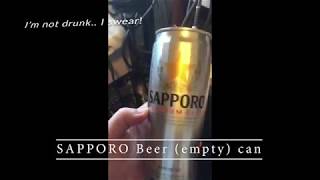 Beer can sound design