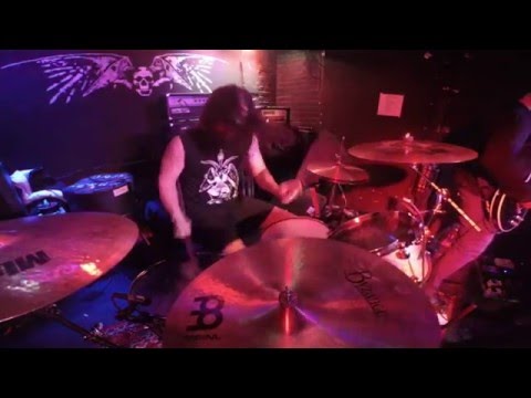 Ben Koller All Pigs Must Die drum cam full set