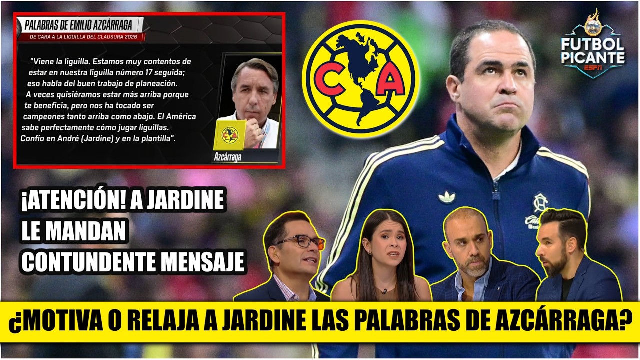 Azcarraga DEFIENDE a André Jardine; AMÉRICA tendrá juego de Liguilla en el Banorte | Futbol Picante