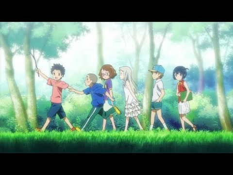 [AMV] Anohana - Secret Base ～君がくれたもの～ (10 years after Ver.) (Lyrics Music Video)