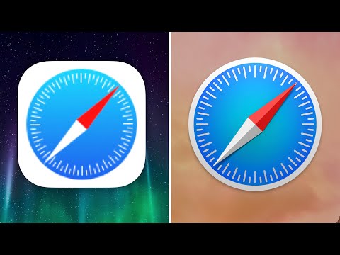 iOS 7 vs OS X Yosemite Icons!