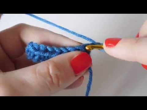 Crocheting in rows - Crochet for beginners