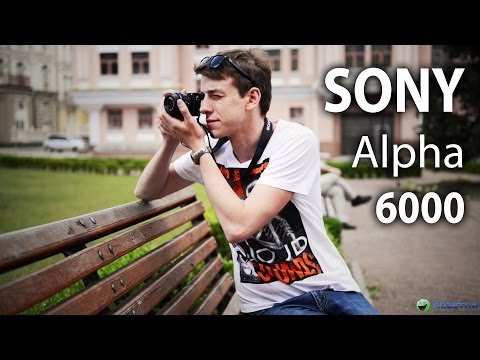 Фотокамера Sony Alpha ILCE-6000 Kit серебристый - Видео