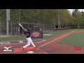 Peter Hollabaugh - 3B/ SS/ UTL - Batting Practice and 60 Yard Dash