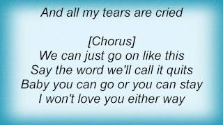 Lee Ann Womack - Either Way Lyrics