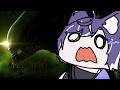 『#Alien: Isolation』終於看見異型的身影了！！真的好帥哦！雖然會被嚇 #歡迎初見 #夏犬布魯斯