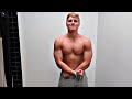 CHEST DAY PR | 225x max reps | 18 Year Old Bodybuilder Larson Ford