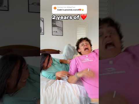 1 week VS 2 years together 🤣❤️