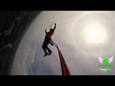 Go Pro Hero 3+ Black 48fps, 120fps, 240fps - Highest rope jump in Europe - Dream Jump 222m