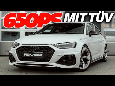 PERFORMANCE UPGRADE to 650hp with TÜV approval in the Audi RS4 B9