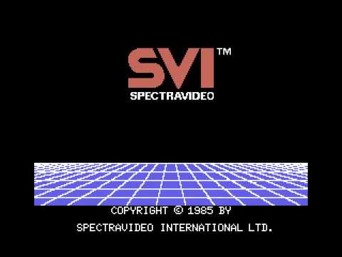 Demo of openMSX running CP/M on the SVI-707 drive on an SVI-728