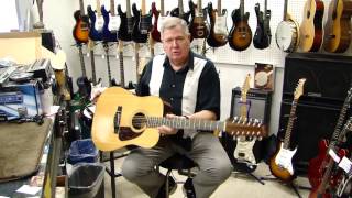 Video thumbnail for Fender F310-12 Acoustic 12 String  Dreadnaught Guitar by Stephen Stern