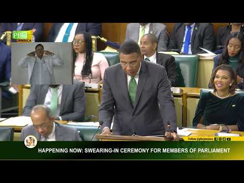 PM Dr Andrew Holness |Full Speech | Swearing In Ceremony Members of Parliament |September 18, 2025