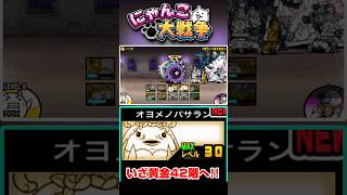 オヨメノパサランを編成に入れて黄金にゃんこ塔42階へ #にゃんこ大戦争