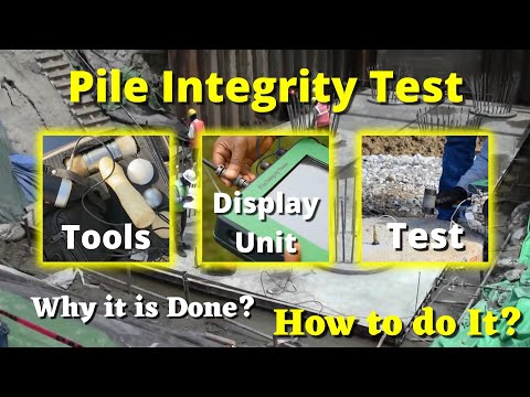 Low Strain Pile Integrity Testing Service