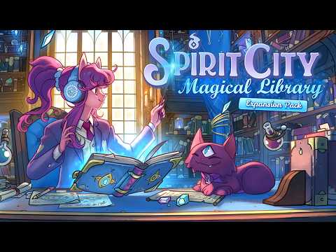 Spirit City: Lofi Sessions - Magical Library DLC - Teaser Trailer