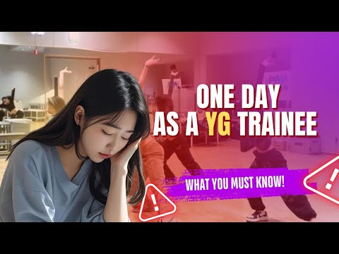 ❤️‍🔥A Real Day as a YG Entertainment Trainee 🫣 The Idol Survival Begins