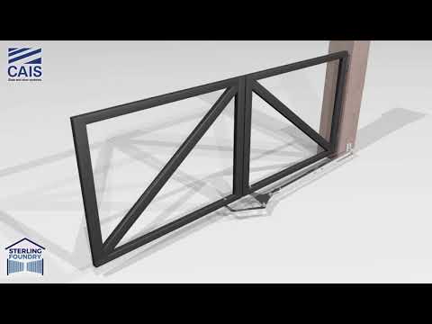 Sterling Foundry CAIS Twindrive Bifolding Gate Kit