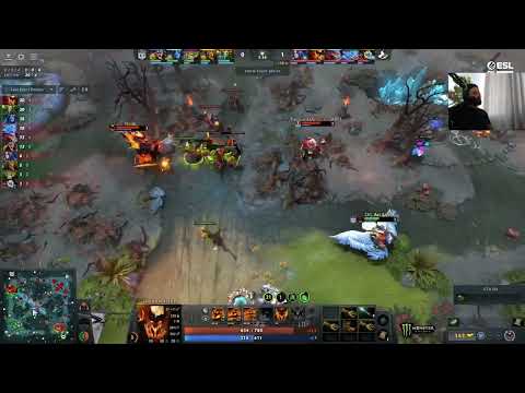 MATUMBAMAN's reaction to NAVI Puppey and SaberLight to Liquid with Blitz & Gorgc