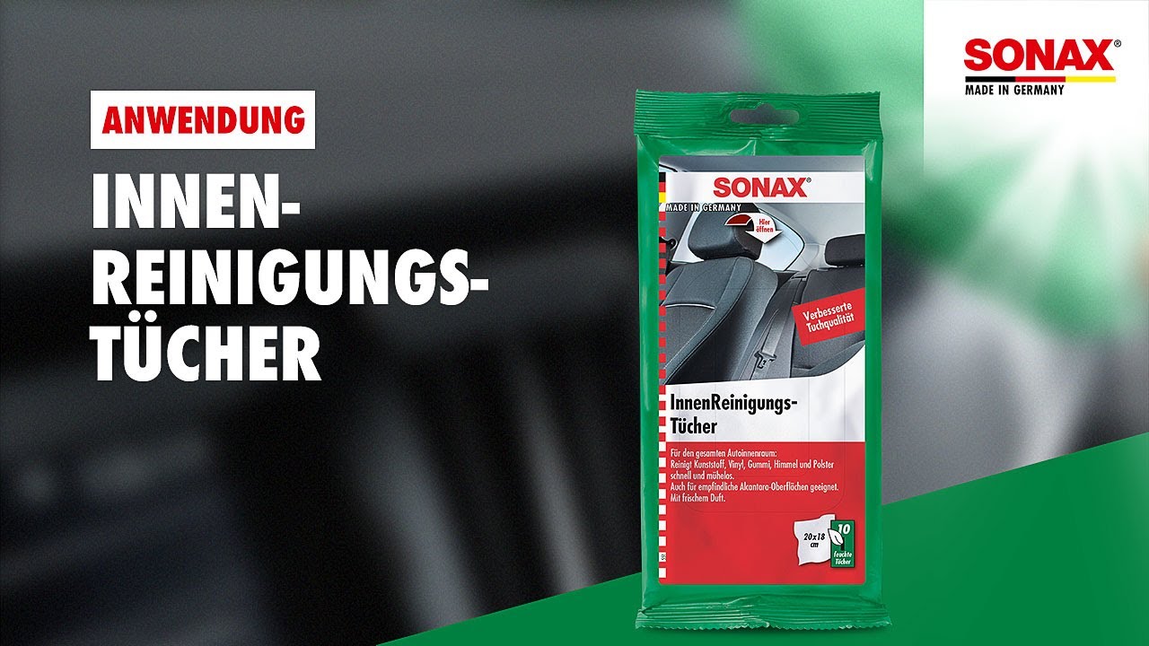 Sonax ReinigungsTücher Innen + Leder