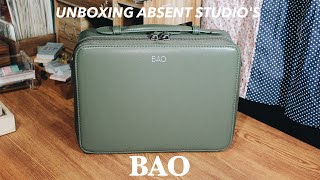 Unboxing my Absent Studio BAO | the perfect bag for travel journalers 🧳🖋
