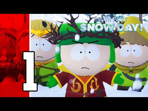 SOUTH PARK SNOW DAY Gameplay Walkthrough Part 1 - No Commentary