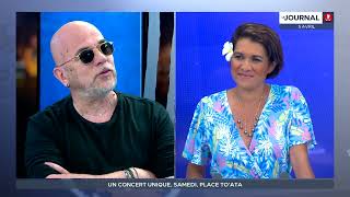 Pascal Obispo en concert unique le 9 avril, place To&#39;ata