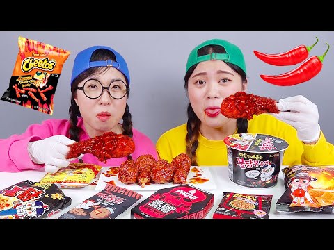 Spicy Food Chicken Noodles Challenge DONA