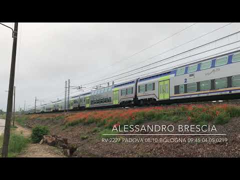 TRENITALIA RV 2227 PADOVA 08:10-BOLOGNA C.le 09:45 04.05.2019