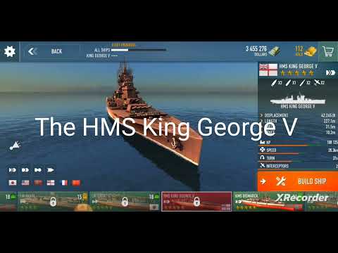 I built the HMS King George V