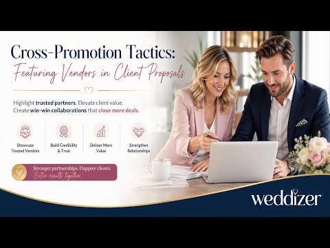 Cross-Promotion Tactics for Wedding Vendors | How to Boost Bookings with Client Proposals