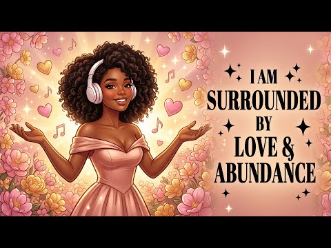 Feel Loved & Abundant Right Now | Positive Energy & Self-Love Affirmations | Afrobeat Music