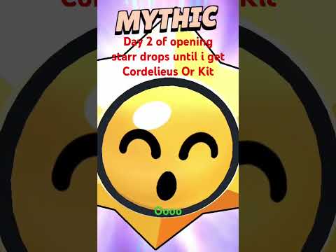 day 2 of opening Starr drops until I get Cordelius or Kit #brawlstars #brawlstarsgame #supercell