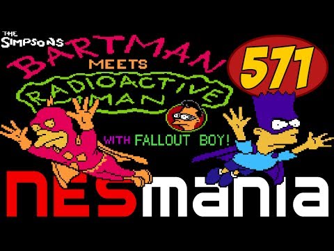 571/714 The Simpsons: Bartman Meets Radioactive Man - NESMania