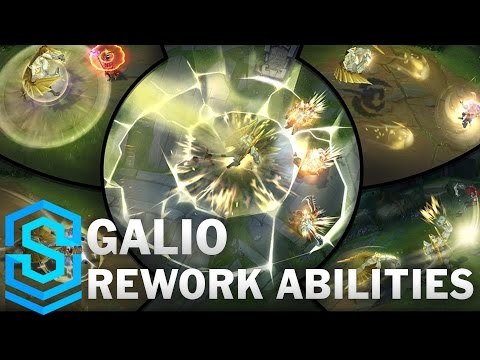 Galio Reveal (2017 REWORK!) - The Colossus | New Reworked Champion
