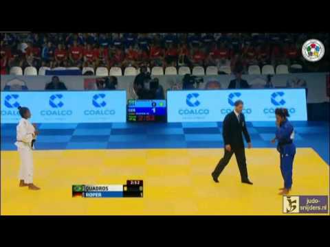 Judo 2013 Grand Slam Moscow: Quadros (BRA) - Roper (GER) [-57kg] final