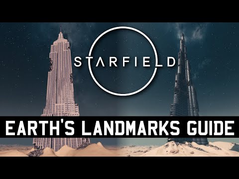 Starfield - Earth's Landmarks & How To Find Them + SNOWGLOBE GUIDE!!!