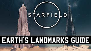 Starfield - Earth's Landmarks &amp; How To Find Them + SNOWGLOBE GUIDE!!!