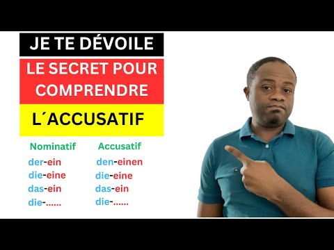Je te dévoile le SECRET pour ENFIN comprendre l´ACCUSATIF