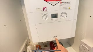 HOW TO PUT A IDEAL LOGIC HEAT IN TO SERVICE MODE || Boiler Training