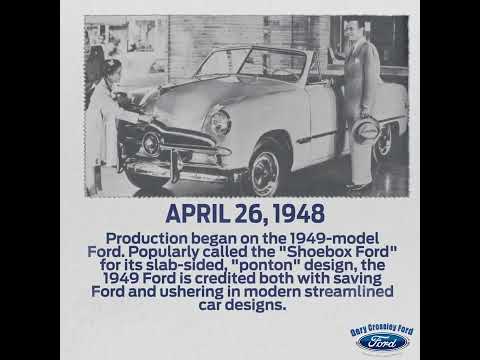 Thumbnail for The "Shoebox" that Saved Ford After the War | April 26, 1948 | Today in Ford Motor Company History by 1949 Ford