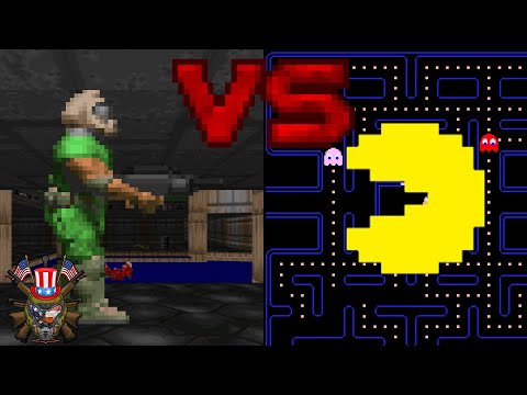 DoomGuy vs Pac-Man | Classic DOOM