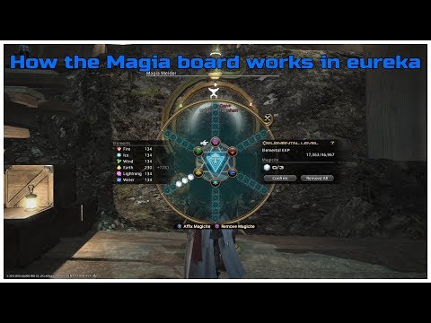 FFXIV stormblood patch 4.25 How the Magia Board works in Eureka.