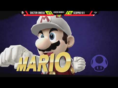 Over9K 2017 June: Dr Omega (Mario) vs Sebpro101 (ROB) Loser's Round 5 - Smash Wii U